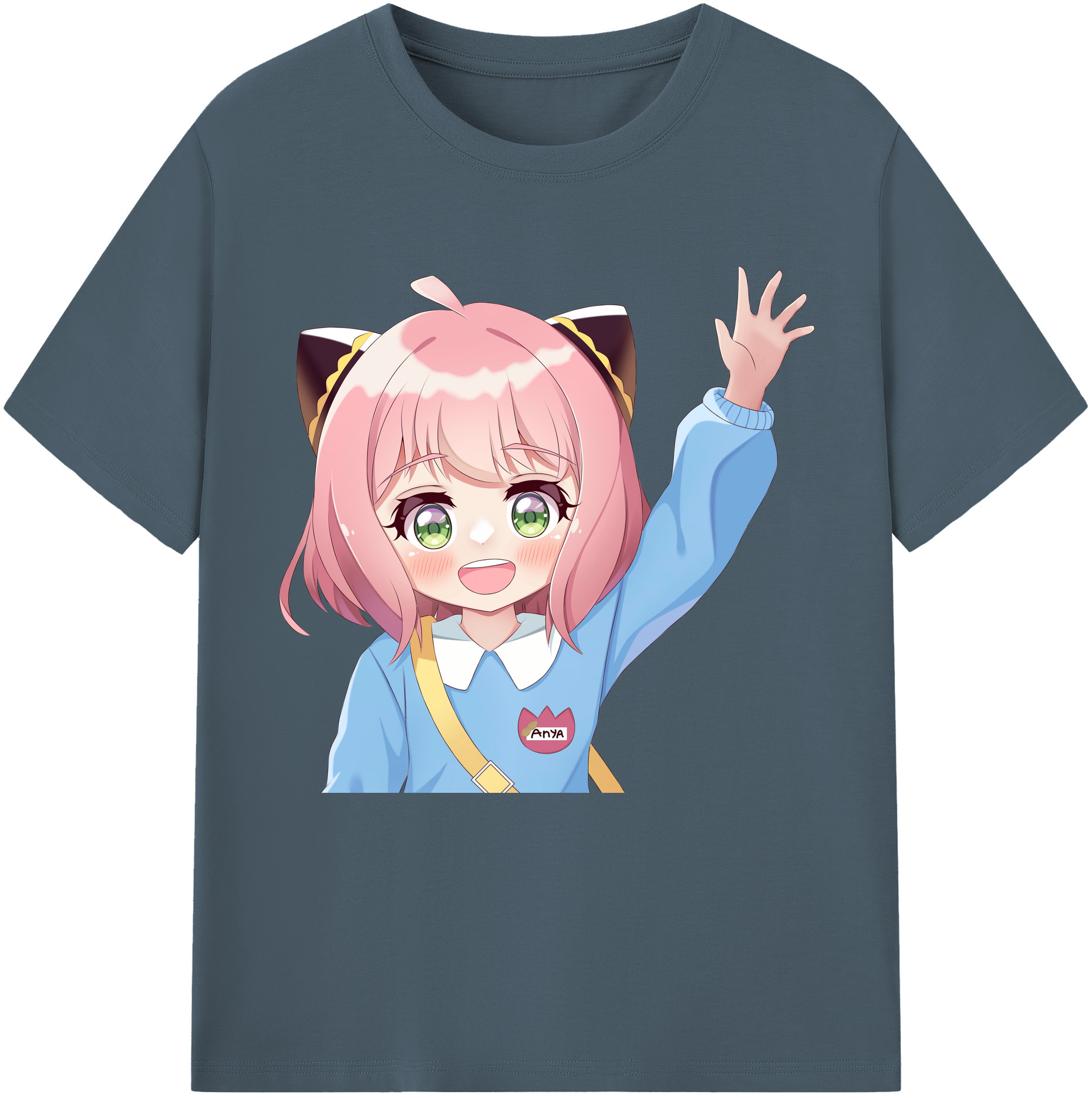 （画像用） SPY×FAMILY间谍家家酒 綿100％半袖Tシャツ（フロントプリント）